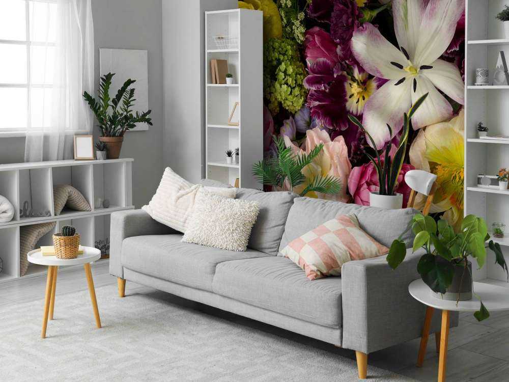 Flores de colores