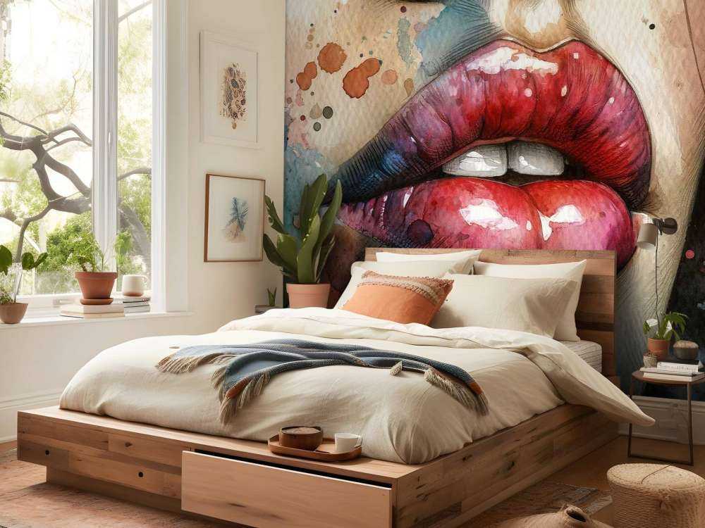 Lips de Mujer en Acuarela #1