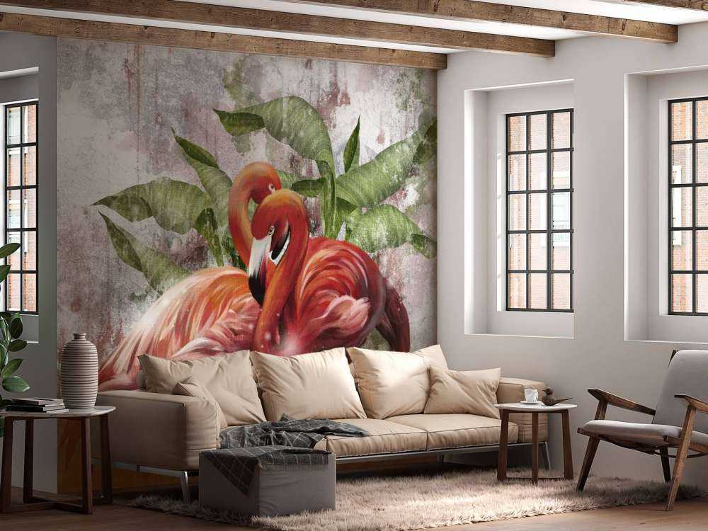 Dúo de Amor de Flamencos
