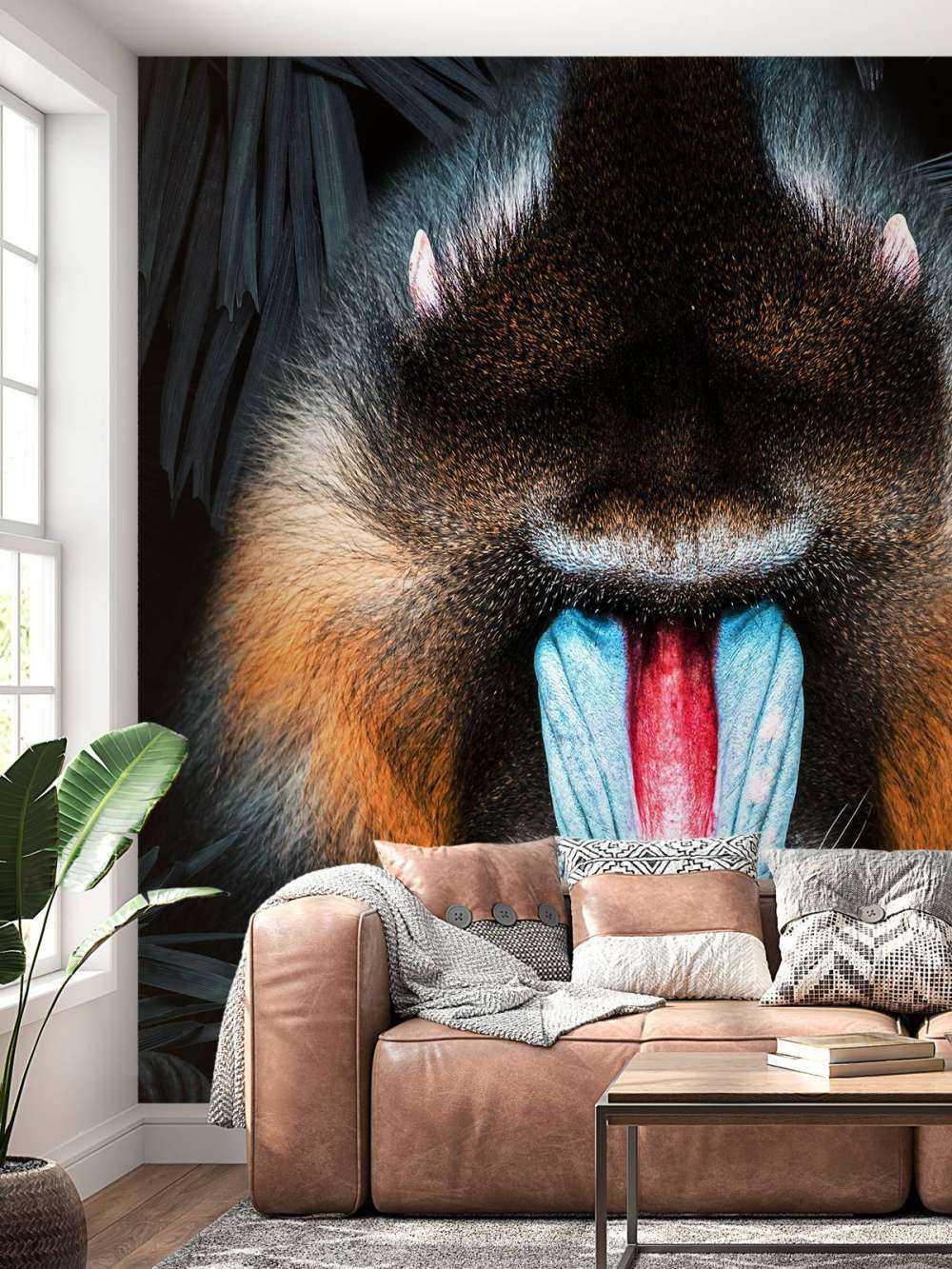 Mandrill Retrato