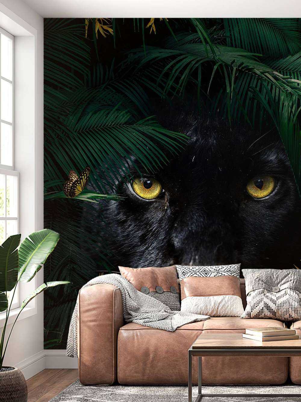 Jungle Panther Retrato