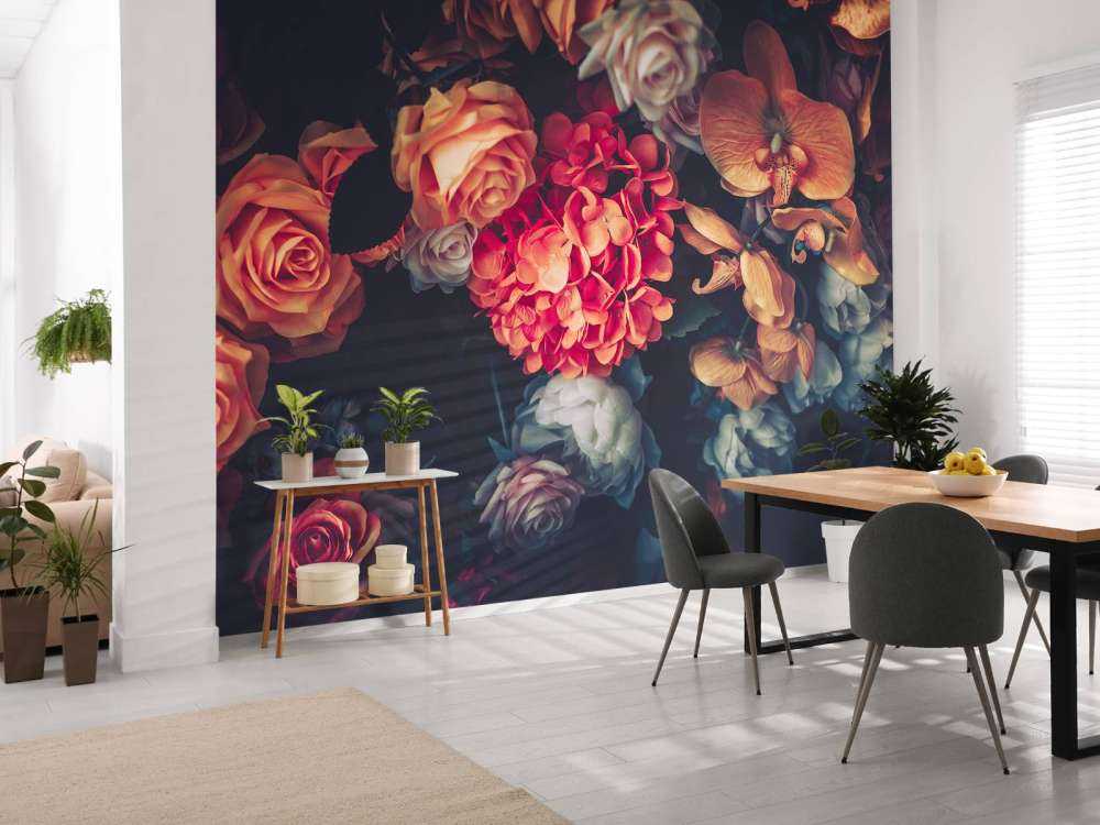 Ramo de rosas vintage