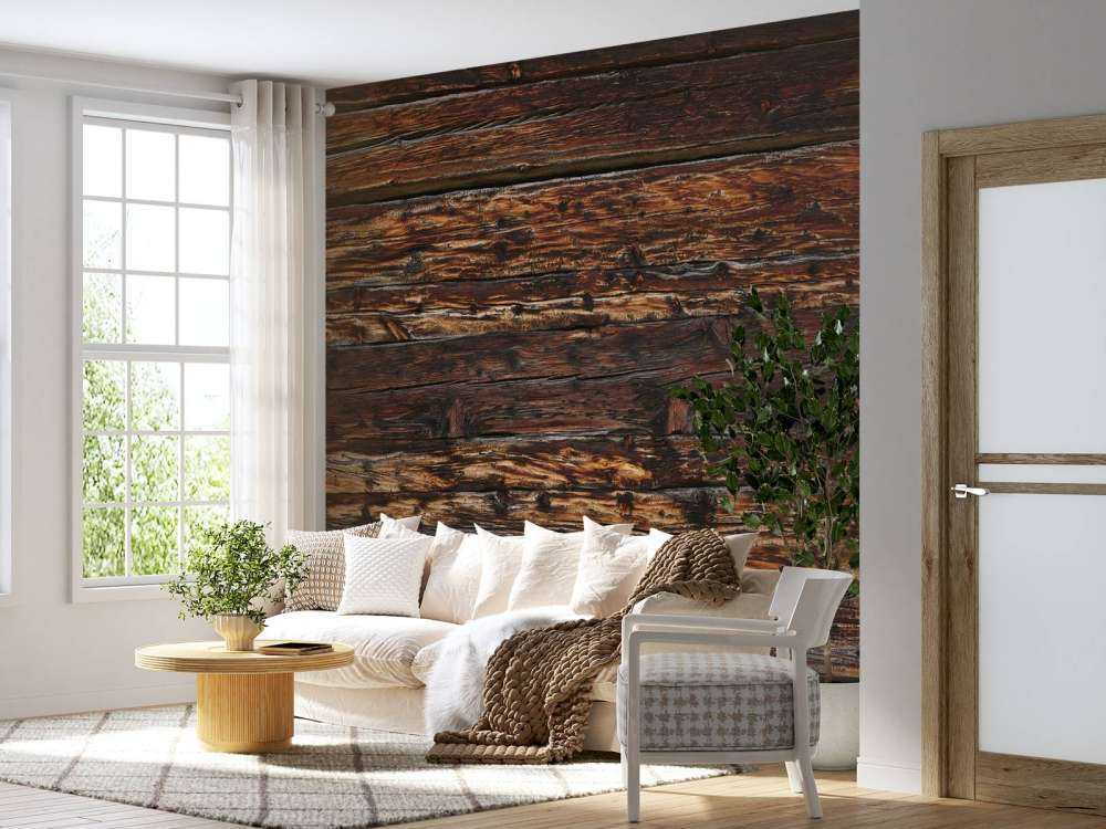 Madera vieja coloreada