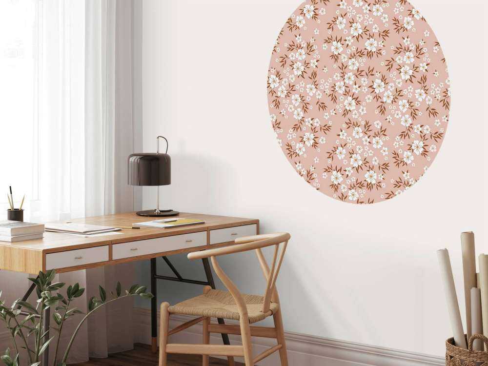 Flores con hojas