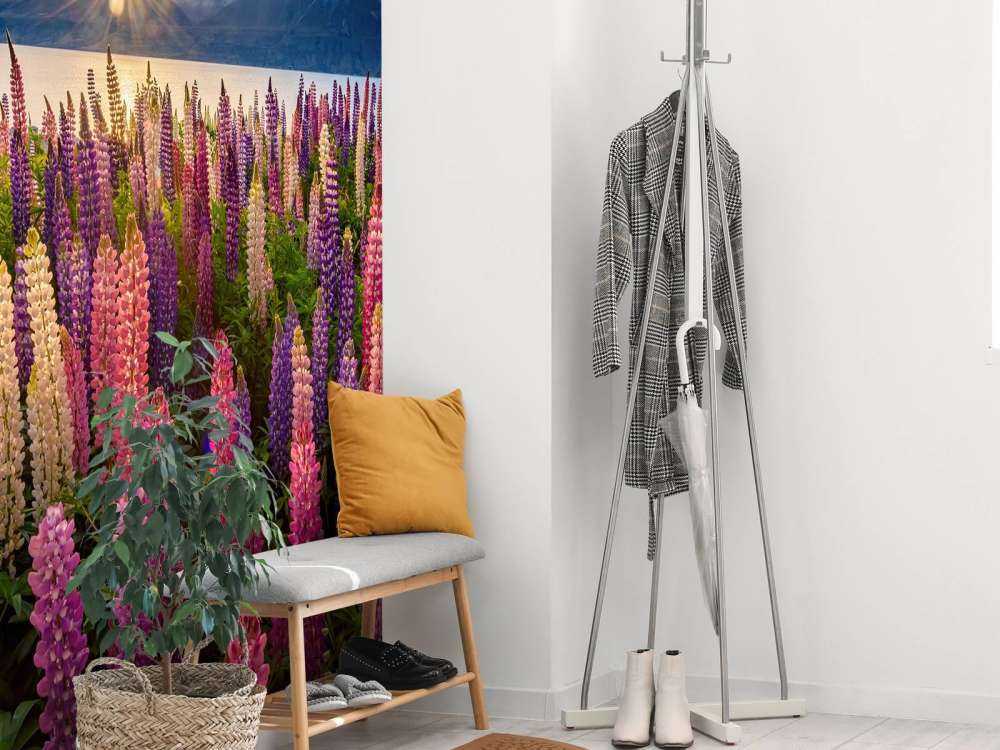 Lupins lakeside