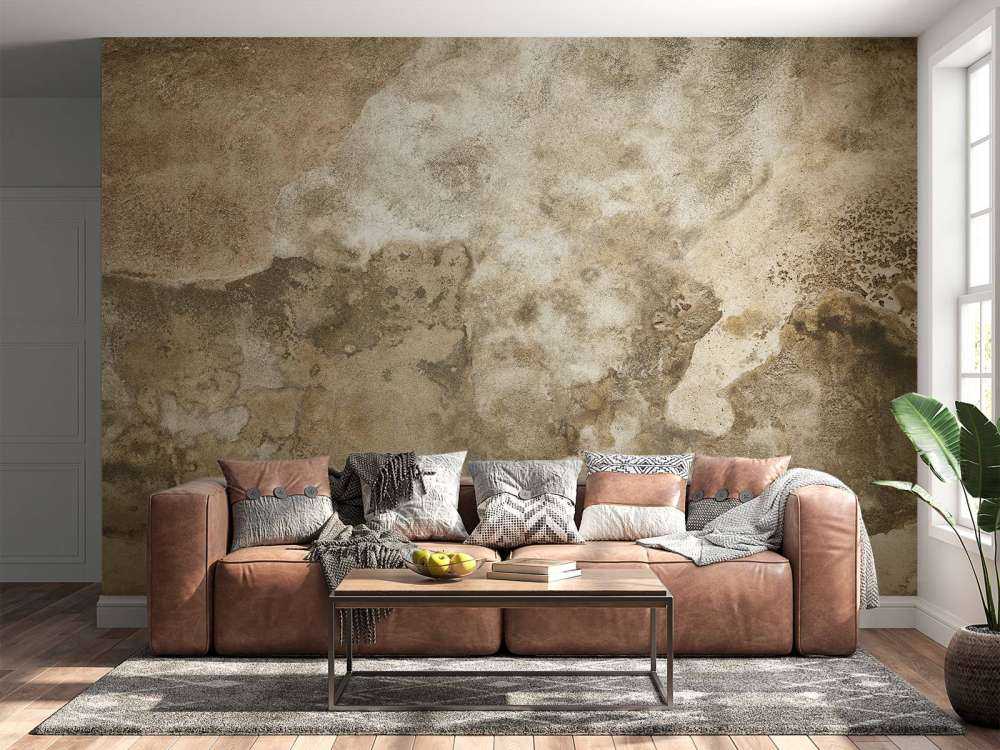 Muro de hormigón por capas