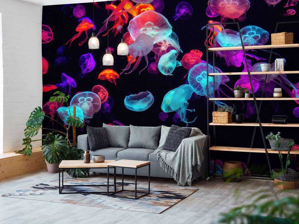 Medusas de colores