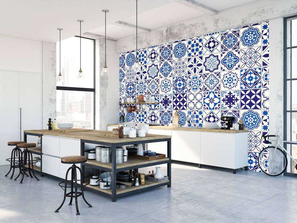 Azulejos azules