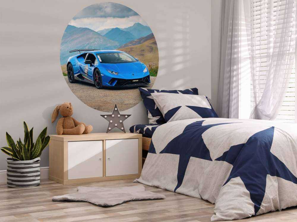 Lamborghini Huracán STO en las montañas