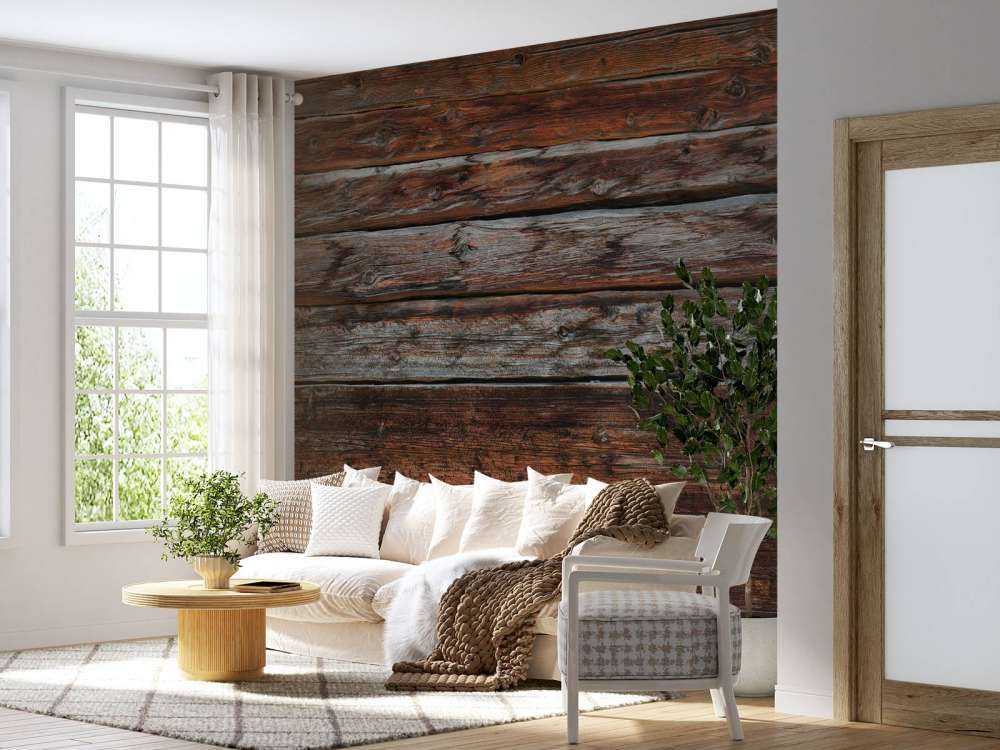 Madera áspera y desgastada