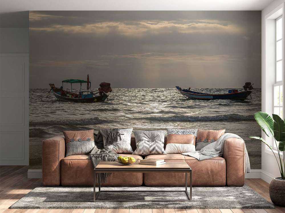 Cae la noche Isla Kho Pipi (Tailandia)