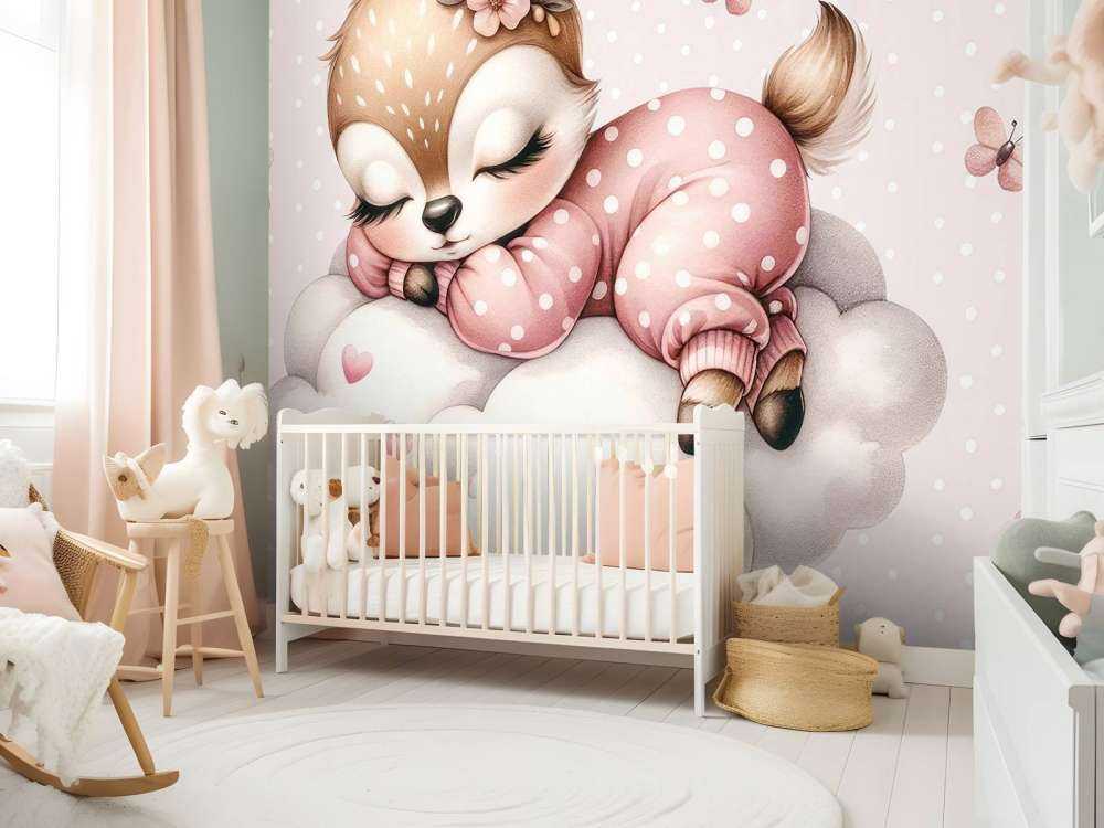 Delfín pequeño en una nube