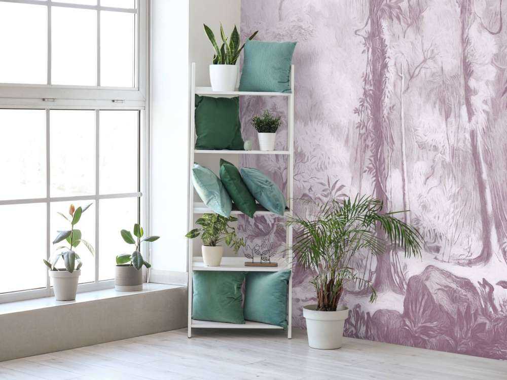 Bosque tropical - rosa