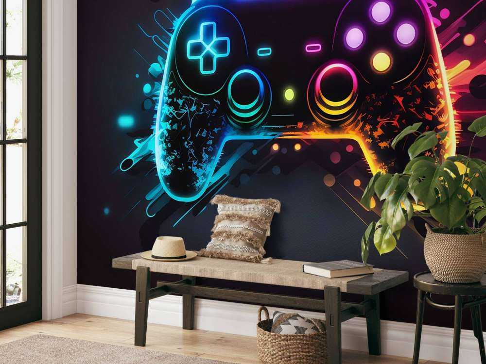 Explosión de Juegos de Neón