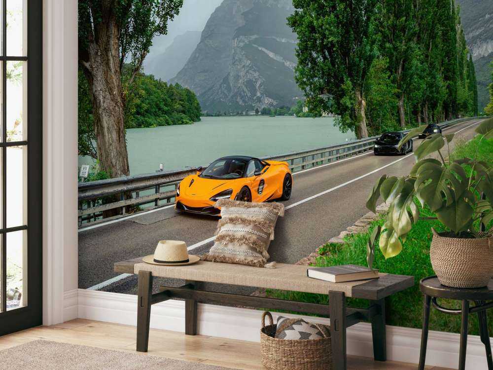 Rit por los Alpes junto al lago