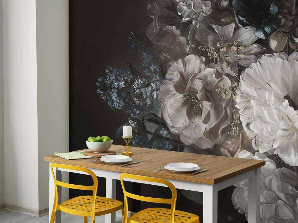 Ramo con lila blanca