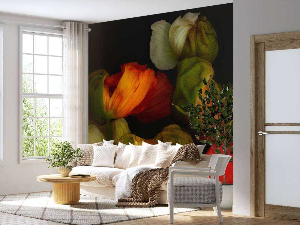 Amapolas florecientes