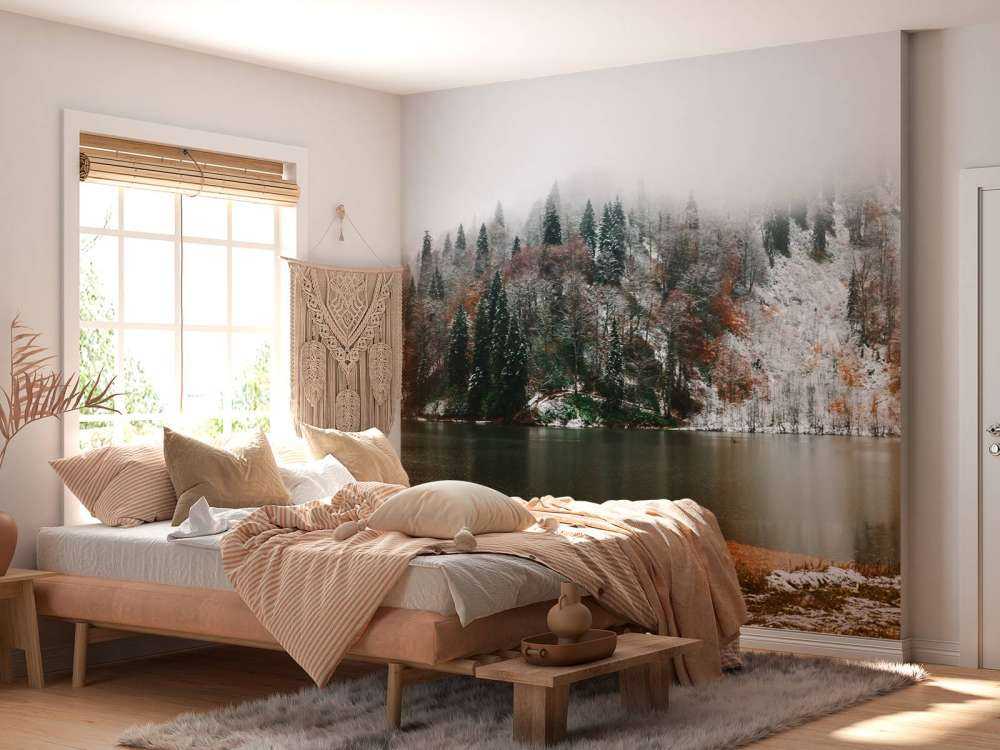 Suave paisaje otoñal