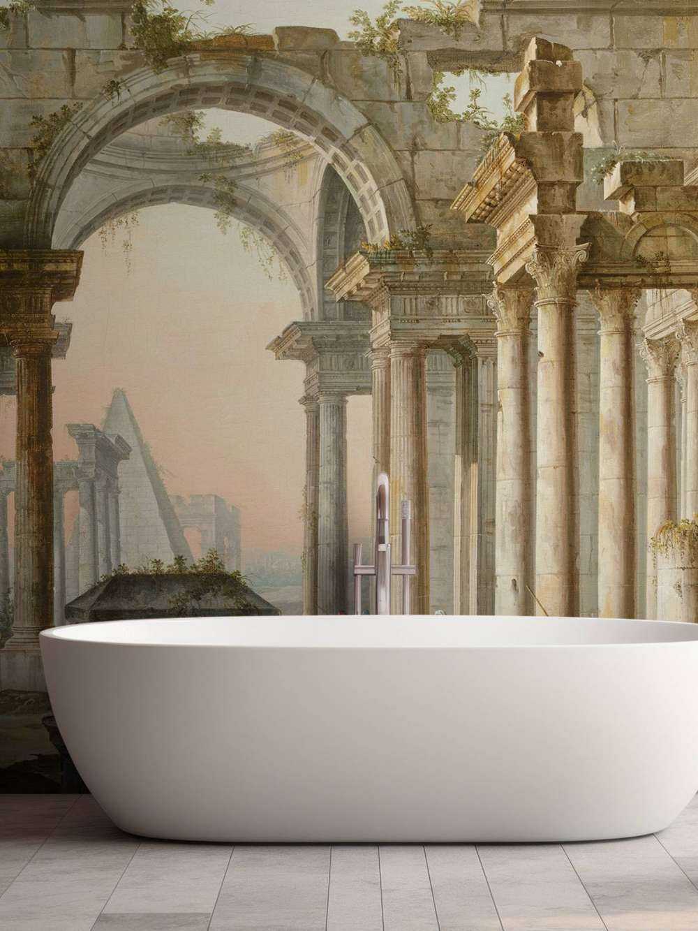Capriccio con ruinas