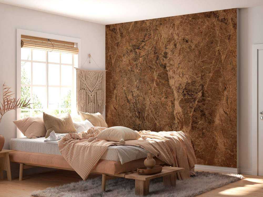 Textura de mármol marrón