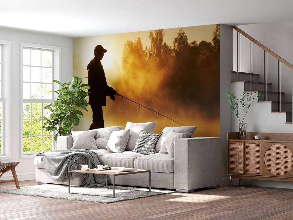Pescador al amanecer