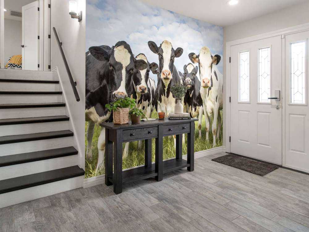 Rebaño con vacas