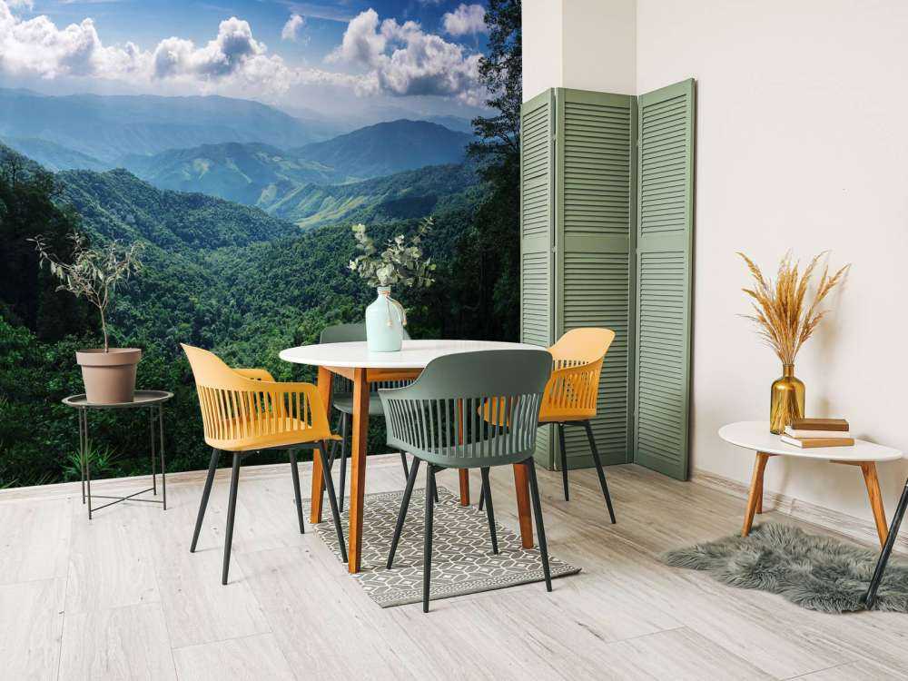 Bosque tropical verde