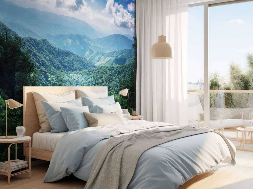 Bosque tropical verde