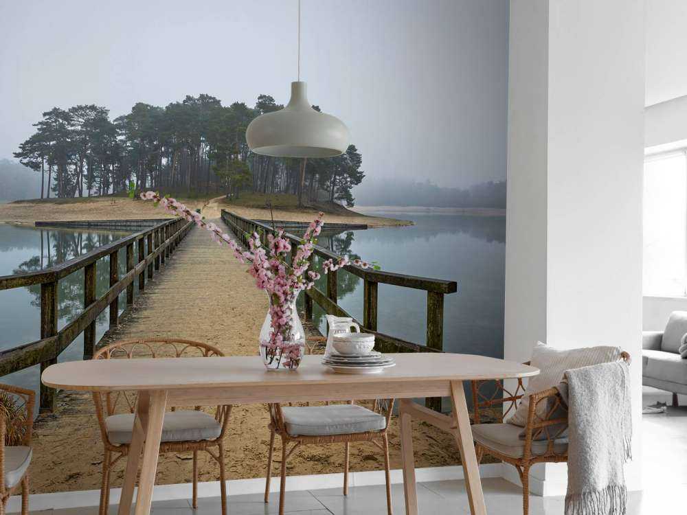 Isla en la niebla