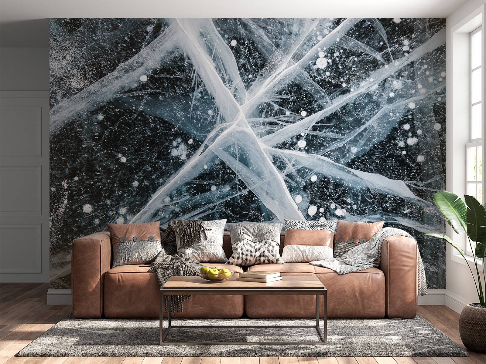 Papel Pintado - Textura del helado, image size:1600x1200