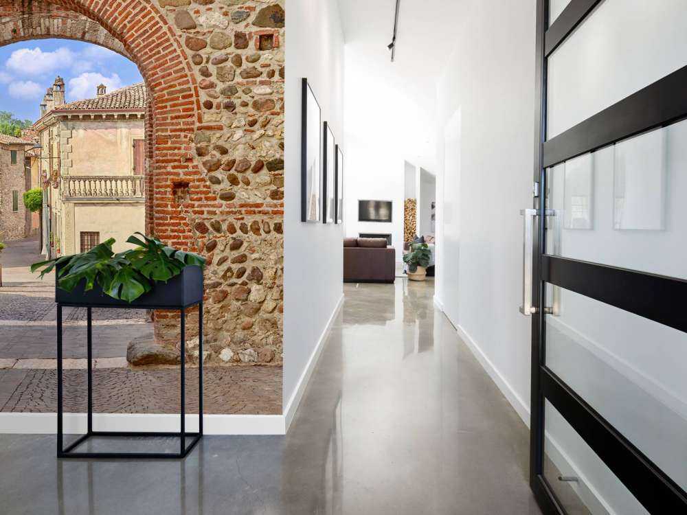 Pasaje con doble arco