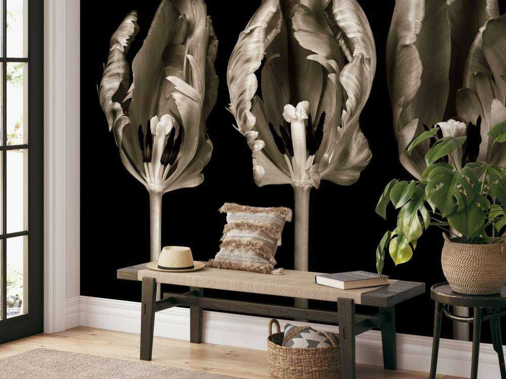 Tres tulipanes