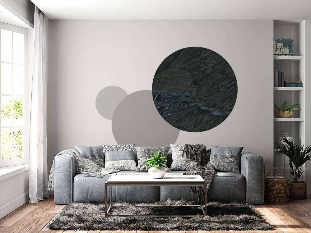 Mármol verde oscuro