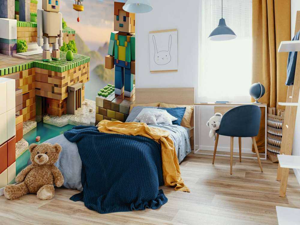 De mundo pixelado soñador