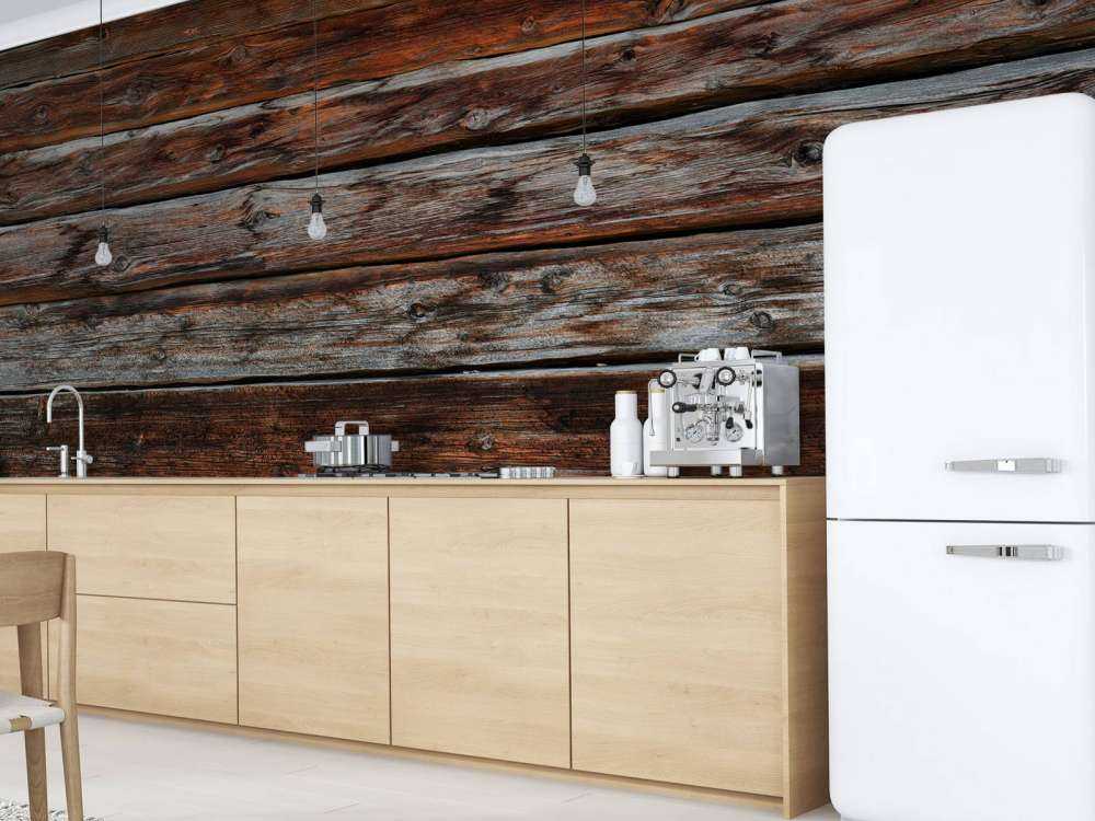 Madera áspera y desgastada