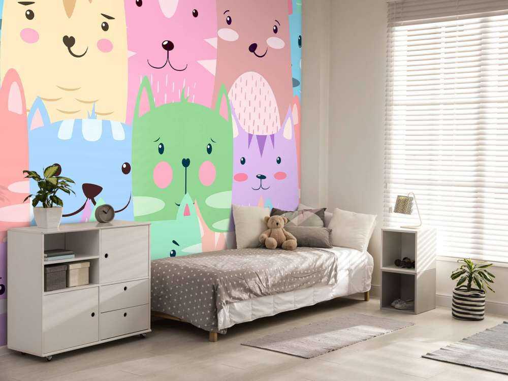 Gatos de colores