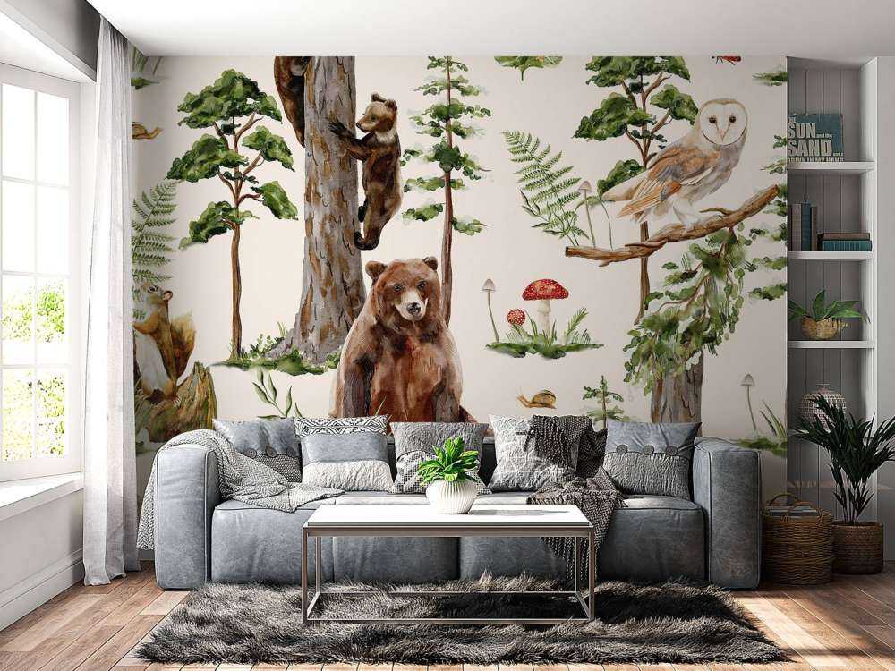 Mosaico de Vida en el Bosque