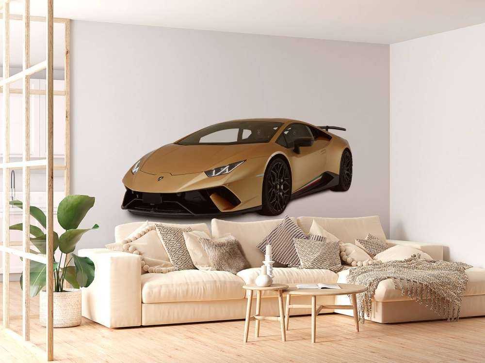 Lamborghini Huracán - delantero derecho, blanco