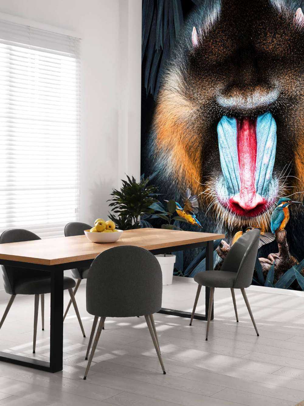 Mandrill Retrato