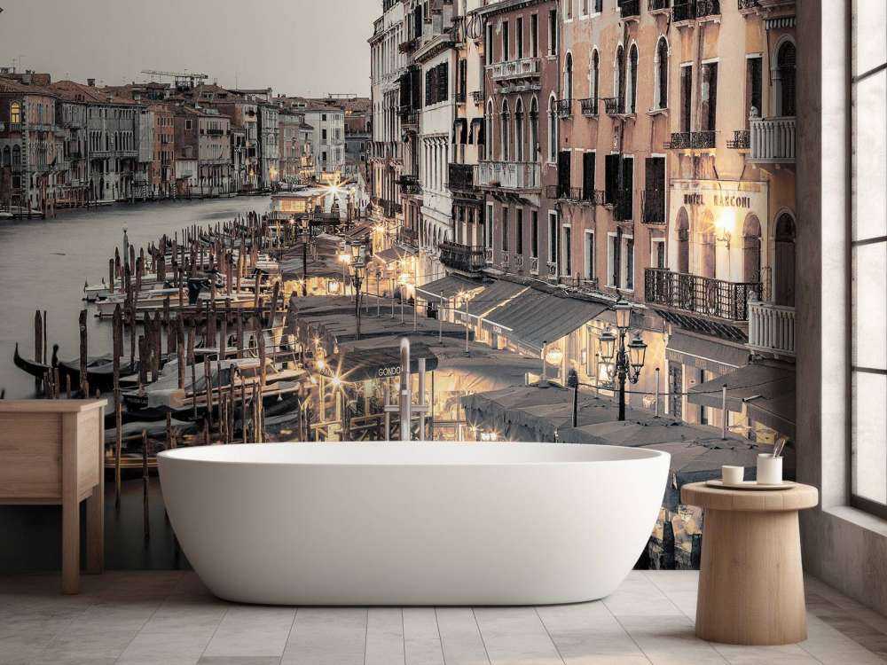 El gran canal de noche