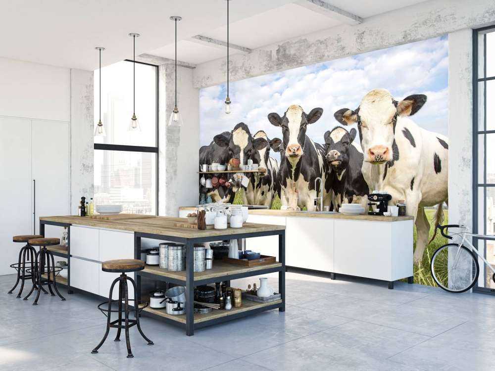 Rebaño con vacas